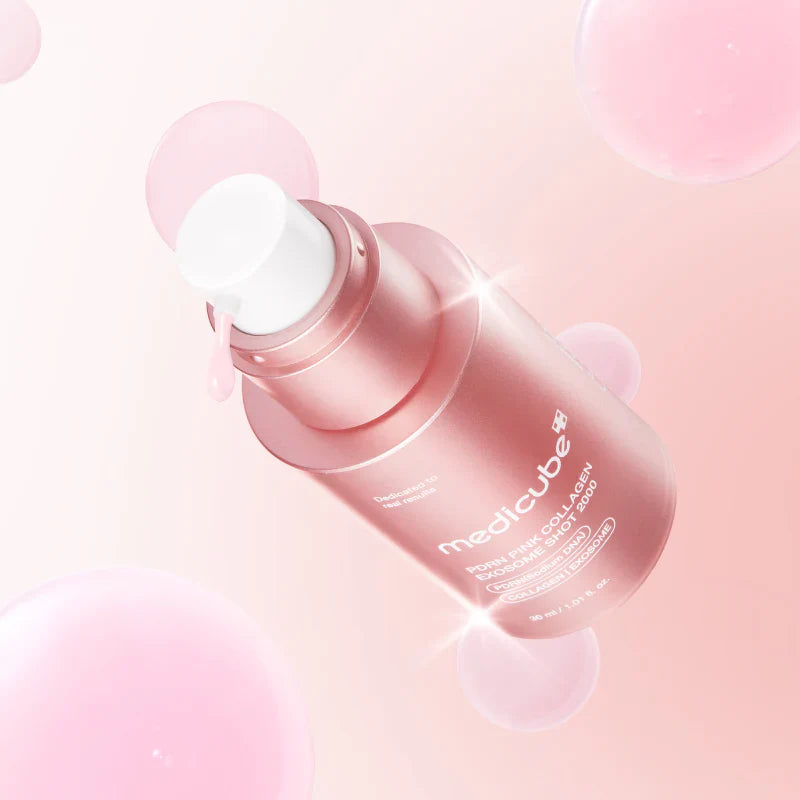 medicube Injection Exosome Collagène Rose PDRN 2000