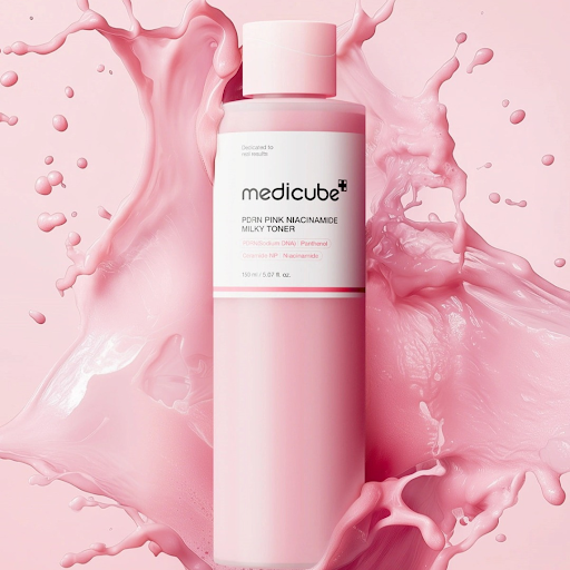 Toner Lacté Niacinamide Rose PDRN Medicube